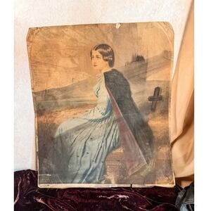 Antique Watercolor After James‎ Faed